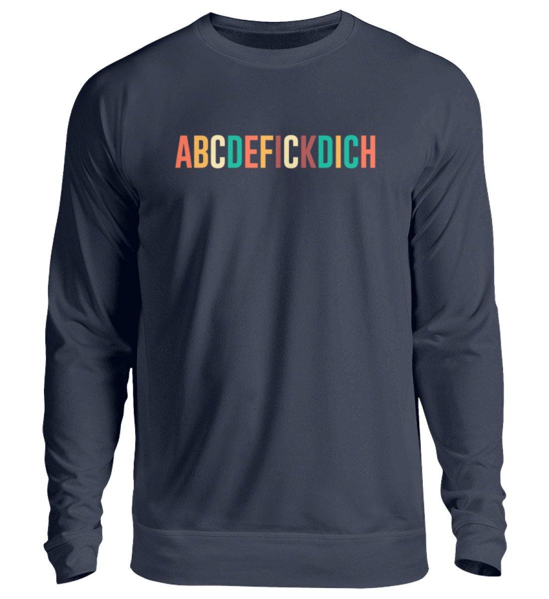 ABCDEFICKDICH - Words on Shirts - Unisex Pullover