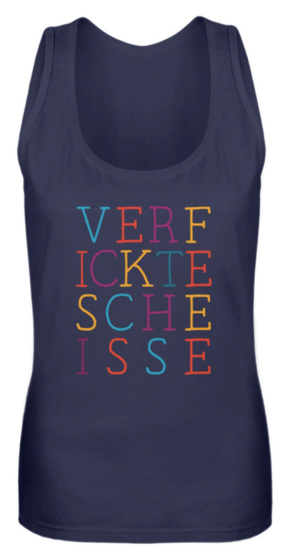 Verf ickte sche isse - Words on Shirts - Frauen Tanktop