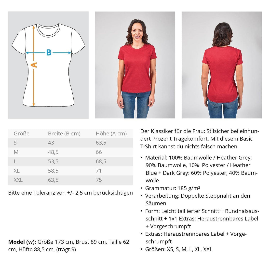 Ich hasse Menschen - Damen Premiumshirt