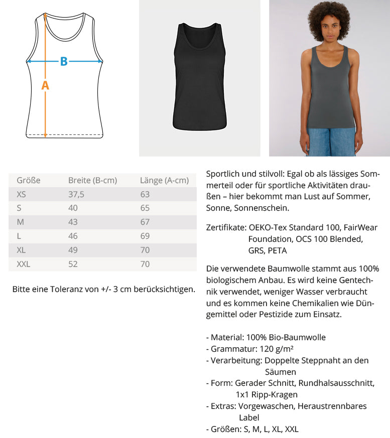 Das ist mir sowas von F*ckegal - Damen Premium Organic Tanktop ST/ST