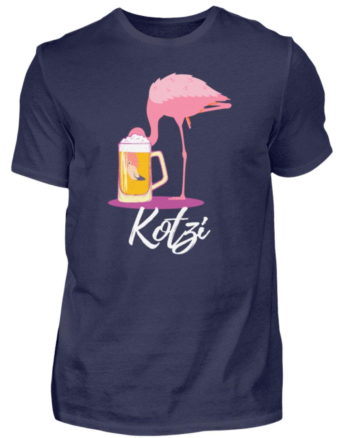 Flamingo Kotzi - Words on Shirt - Herren Shirt