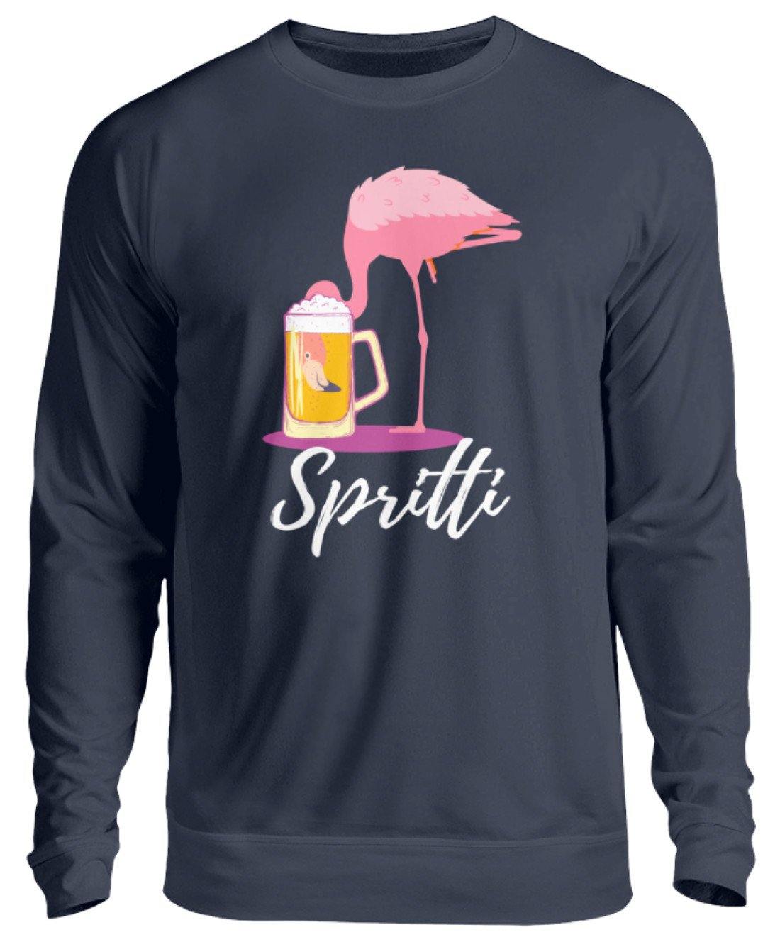 Flamingo Spritti - Words on Shirt - Unisex Pullover
