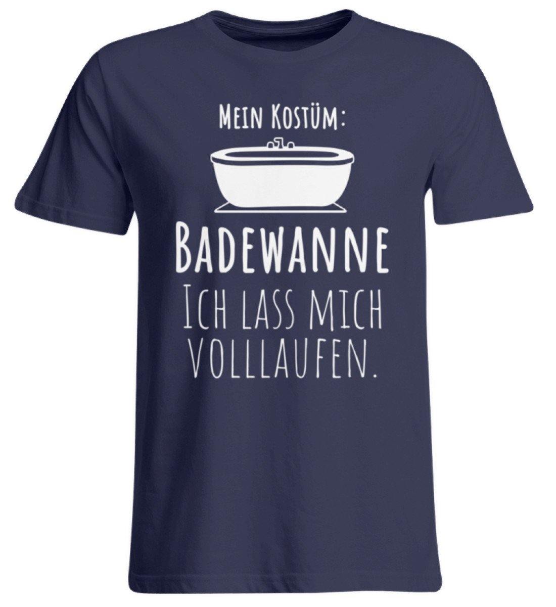 Kostüm Badewanne - Words on Shirts - Übergrößenshirt - Karneval, Fasching & Fastnacht
