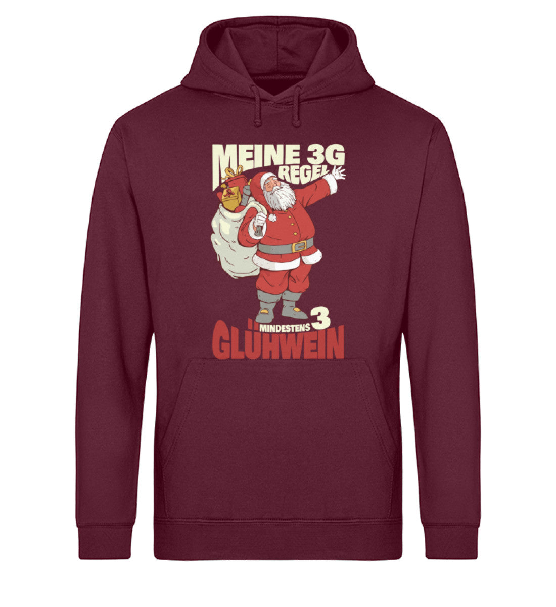 3G Regel - Mindestens 3 Glühwein - Unisex Organic Hoodie