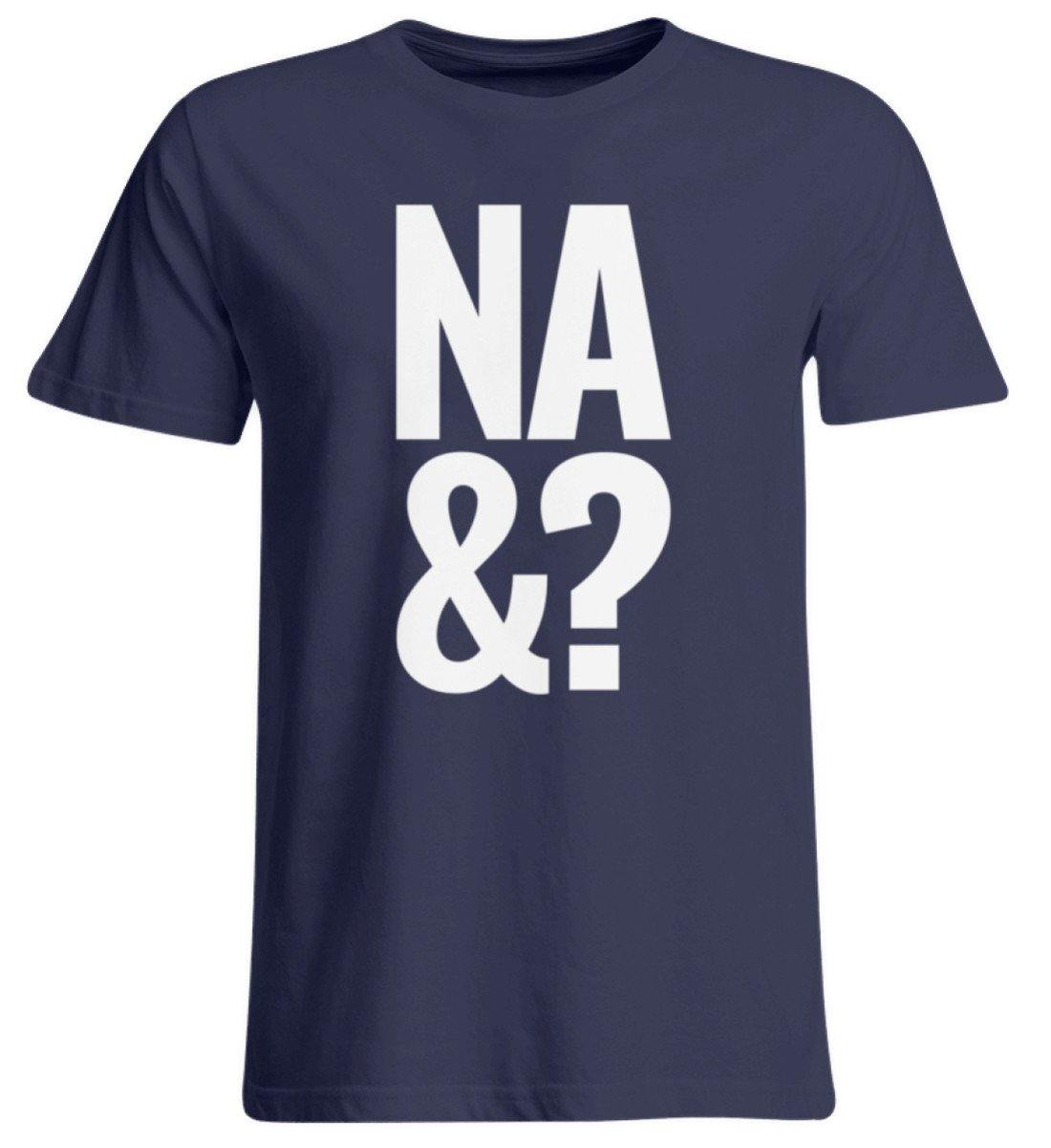 Na & - Words on Shirts - Übergrößenshirt
