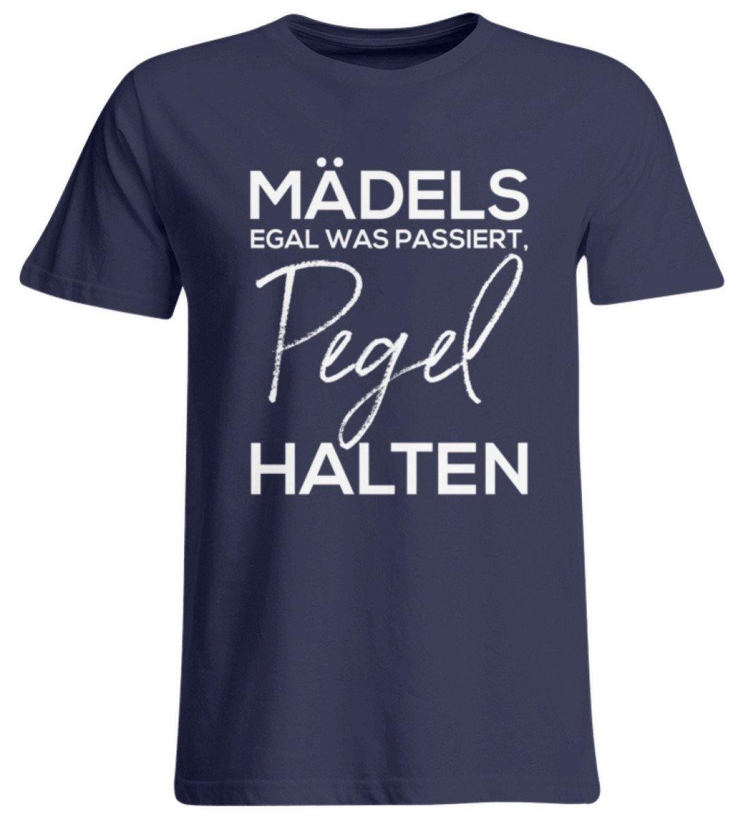 Mädels, Pegel halten. - Übergrößenshirt