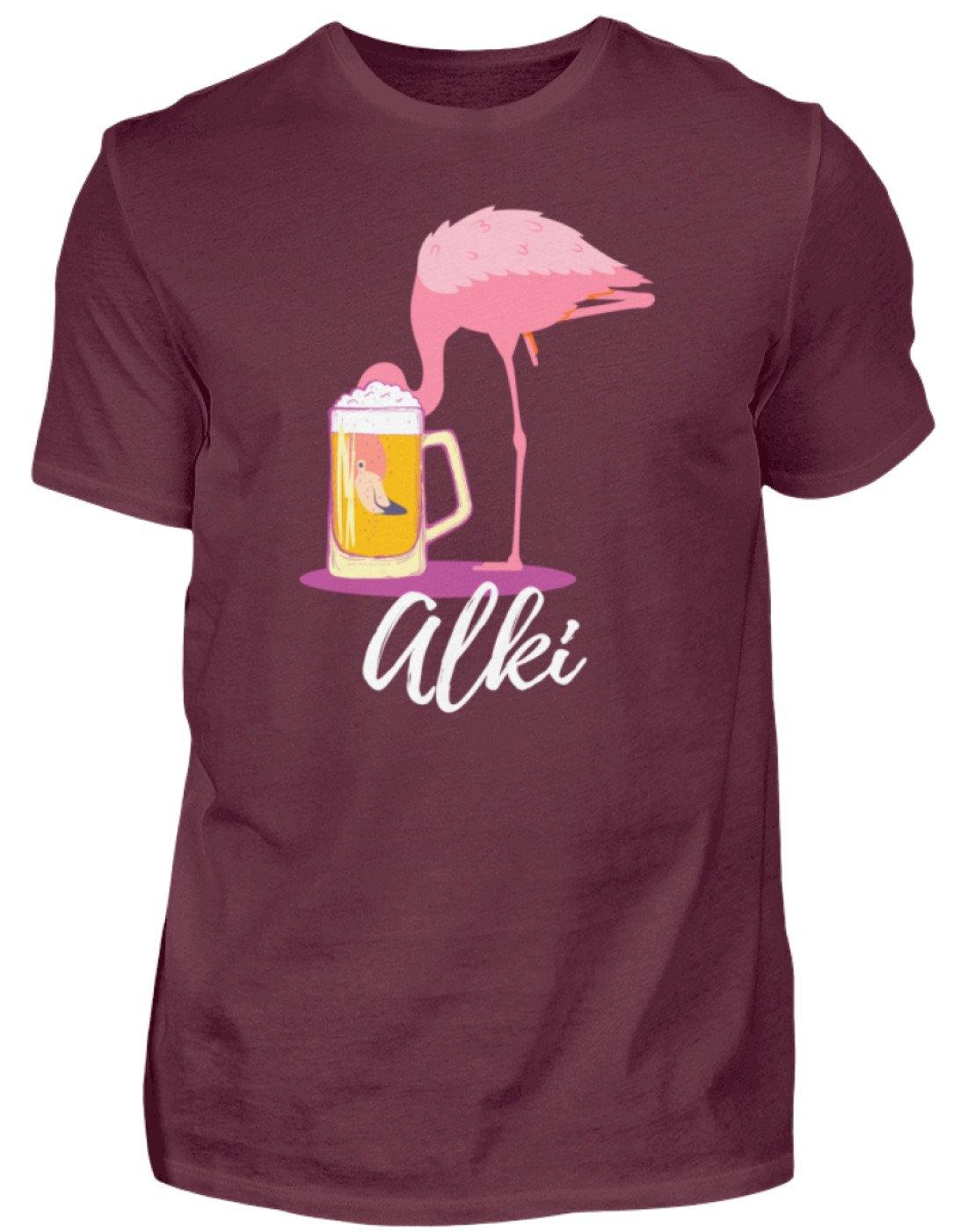 Flamingo Alki - Words on Shirt - Herren Shirt