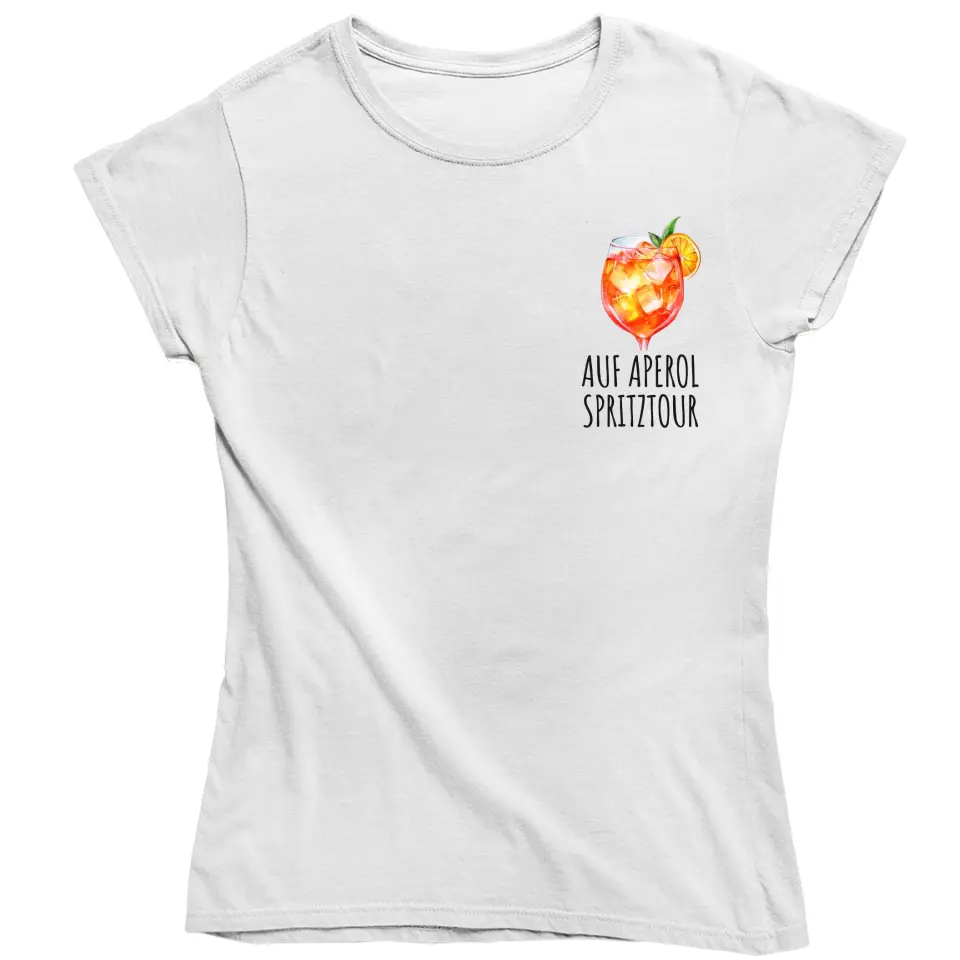 Auf Aperol Spritztour - Aperol - T-Shirt - Damen & Herren