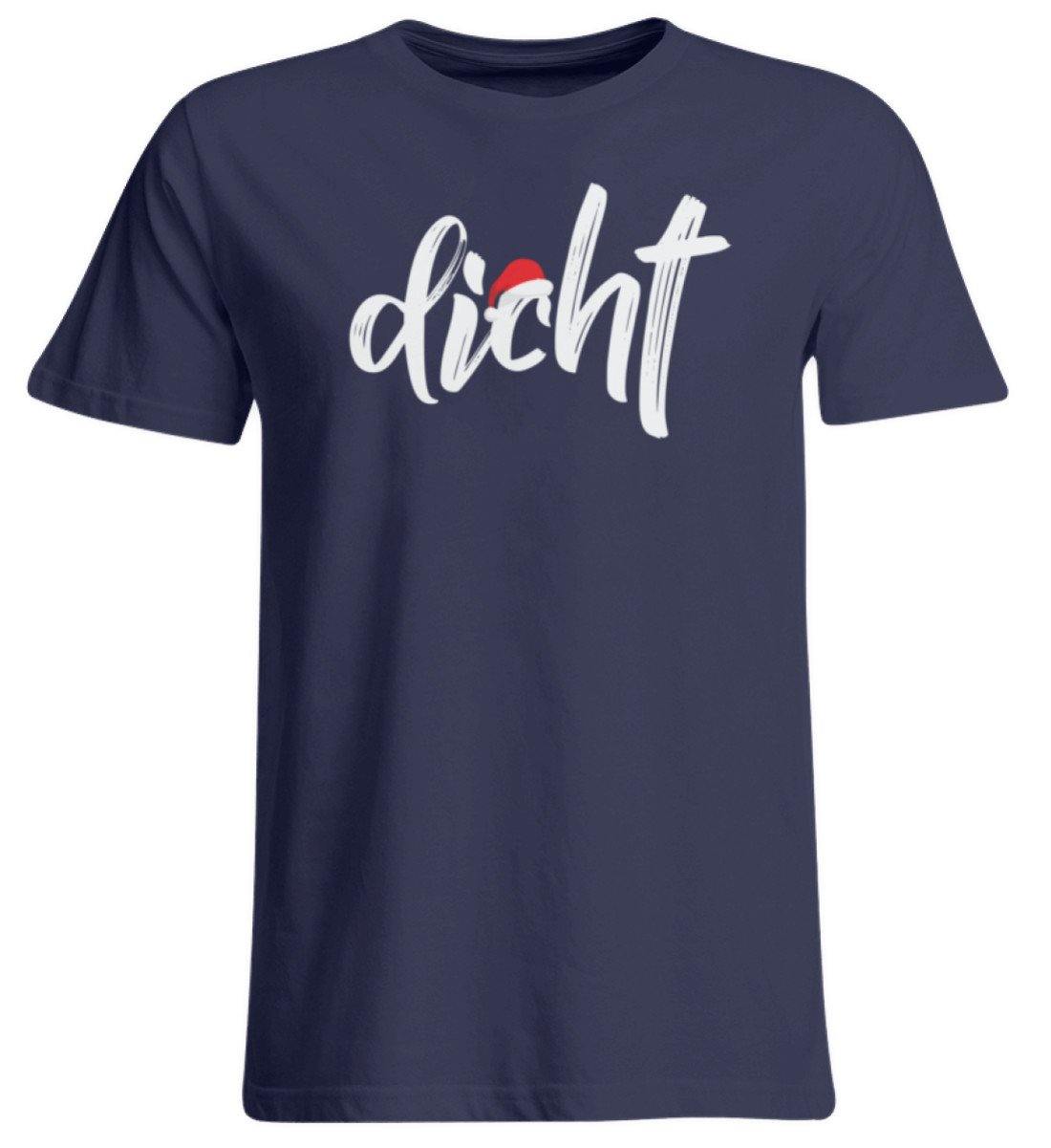 Hacke - Hacke Dicht - Words on Shirt - Übergrößenshirt