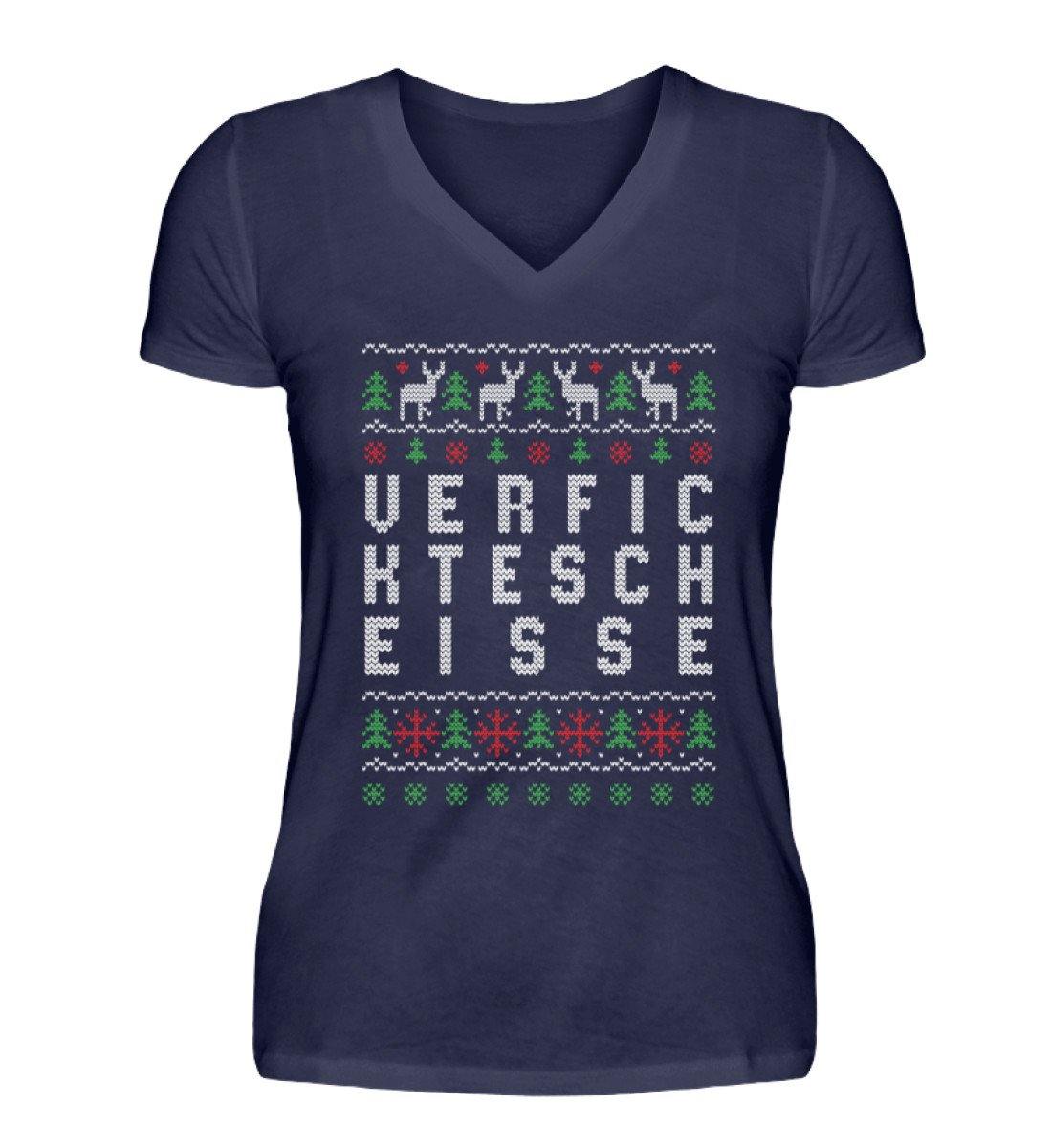 VERFIC KTESCH EISSE - Ugly Sweater - V-Neck Damenshirt