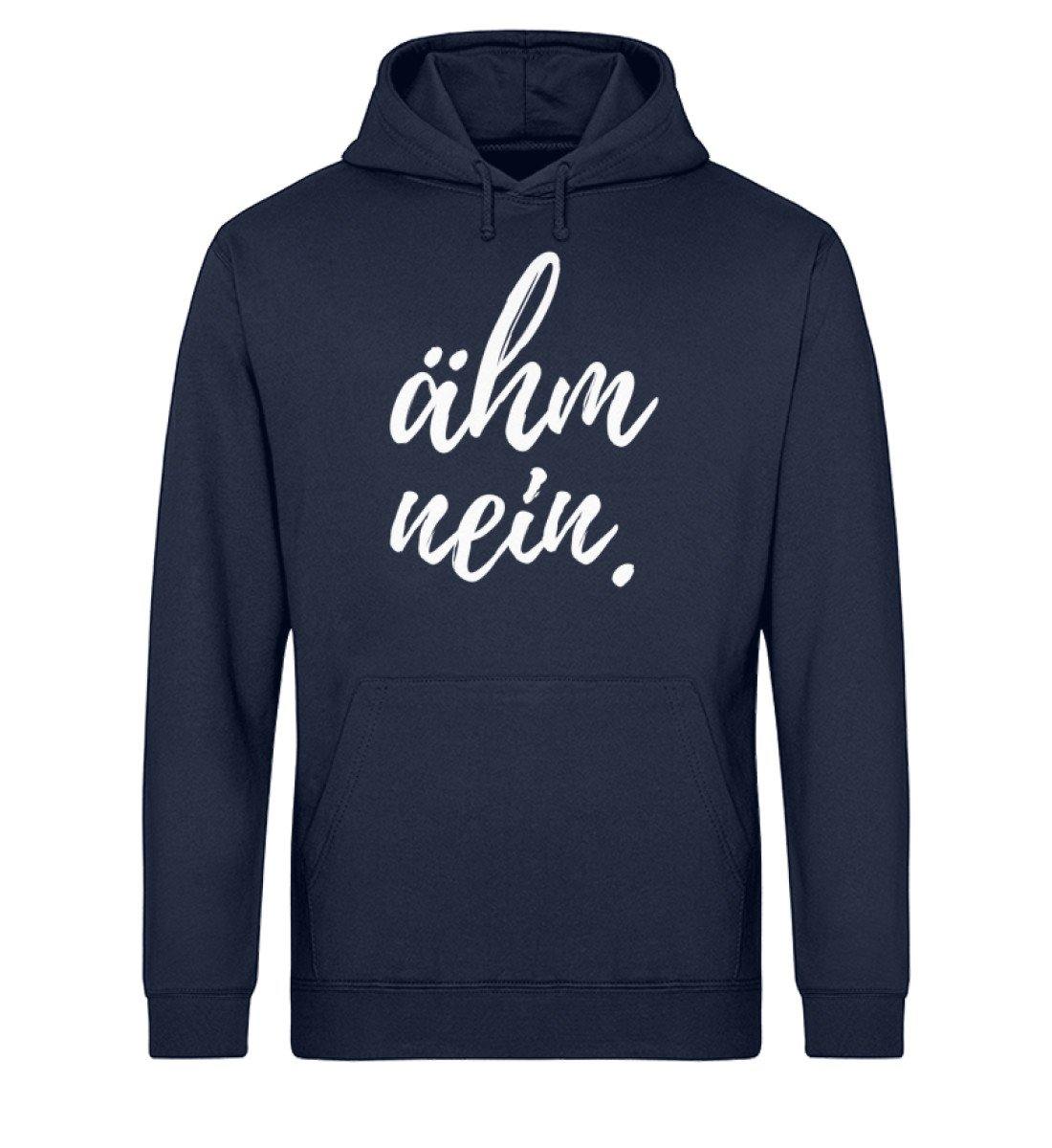 ähm nein. Words on Shirts - Unisex Organic Hoodie
