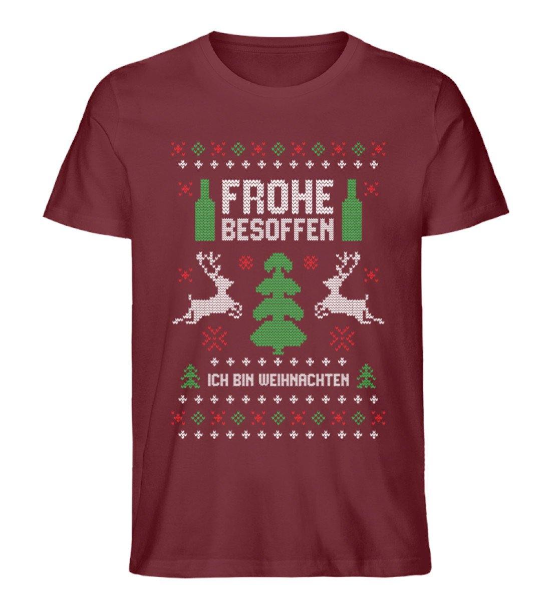 Frohe Besoffen - Ich bin Weihnachten - Herren Premium Organic Shirt