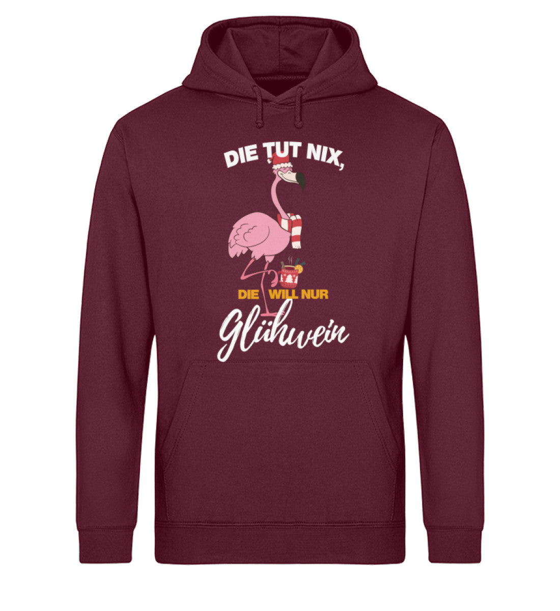 Die tut nix, die will nur Glühwein XMAX - Unisex Organic Hoodie