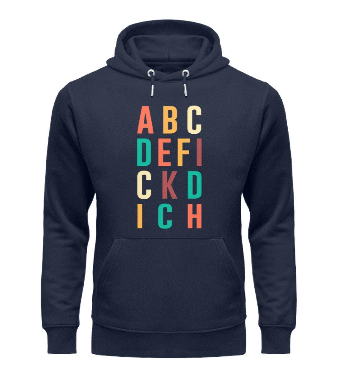 ABCDEFICKDICH - Words on Shirts - Unisex Organic Hoodie