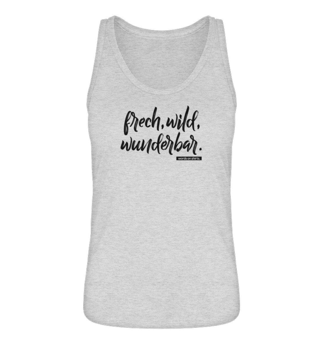 Frech wild wunderbar Words on Shirts - Damen Premium Organic Tanktop ST/ST