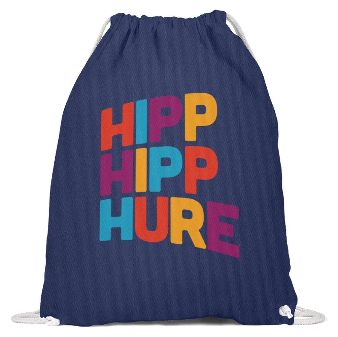 Hipp Hipp Hure- Words on Shirts - Baumwoll Gymsac