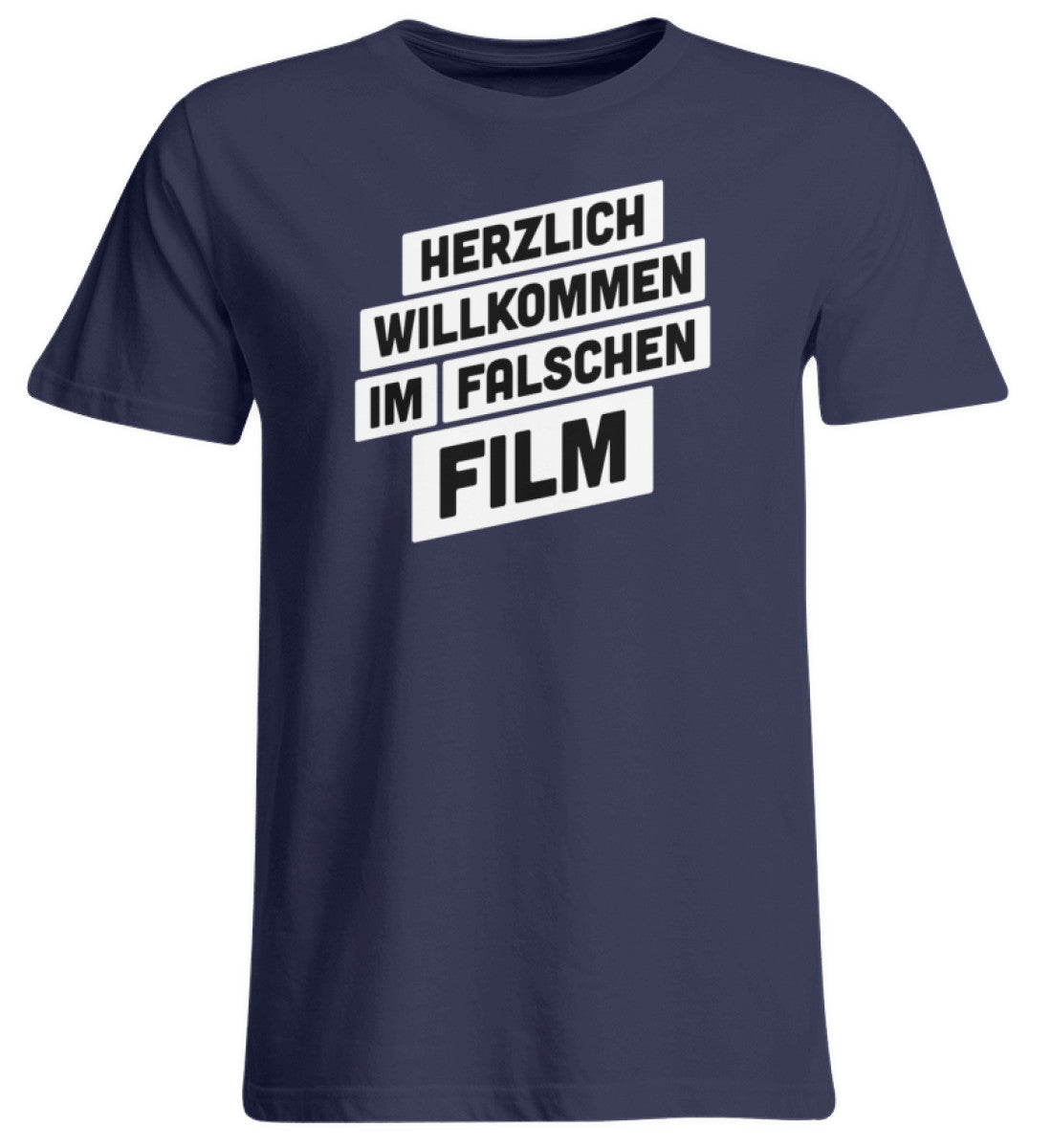 Herzlich willkommen im falschen Film - Übergrößenshirt