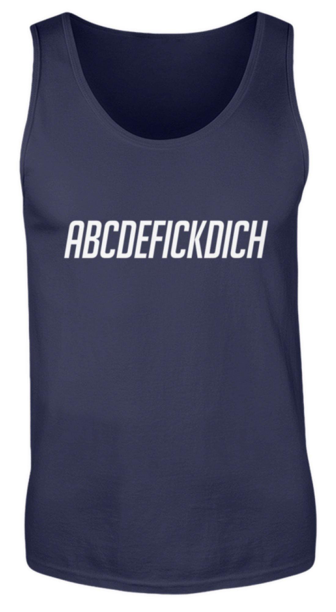 ABCDEF......... Words on Shirts - Herren Tanktop