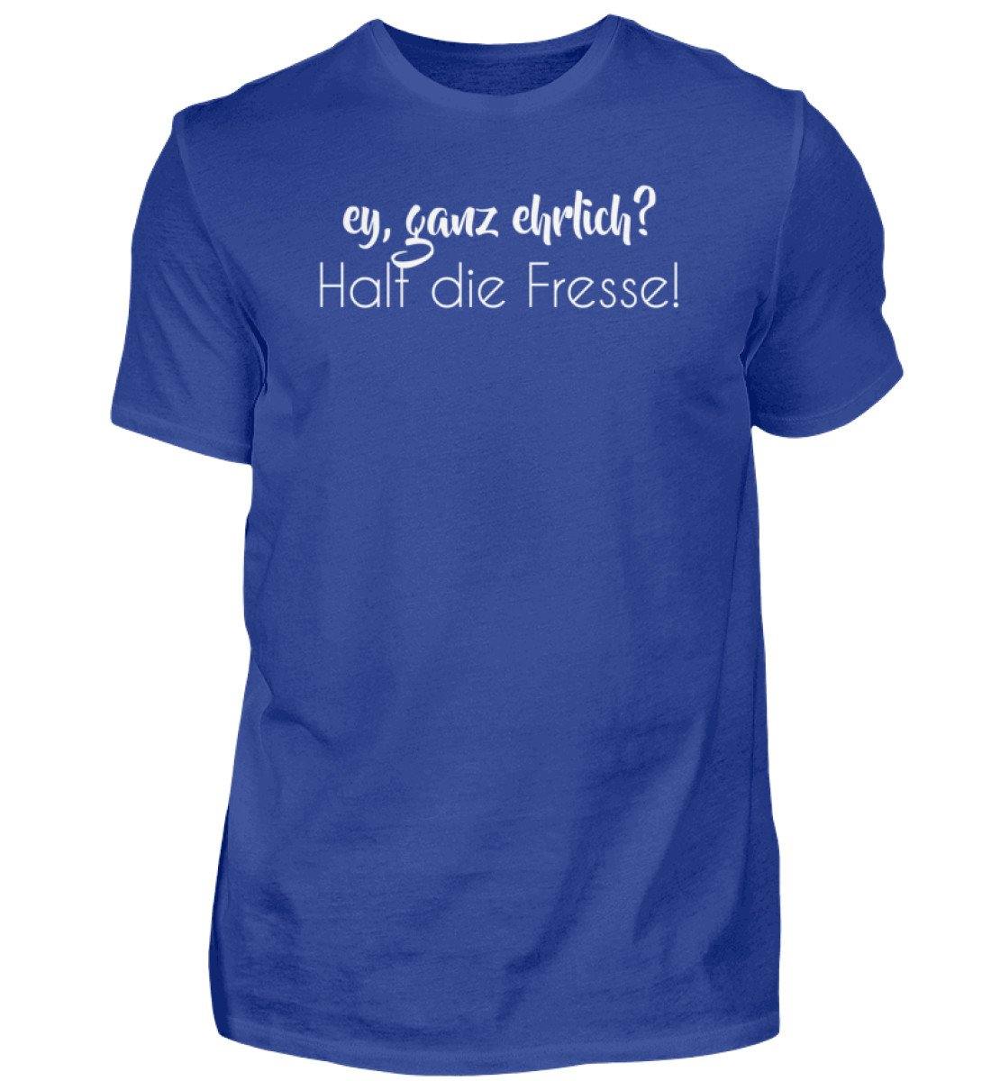 Ey, halt die Fresse Words on Shirts - PR - Herren Premiumshirt