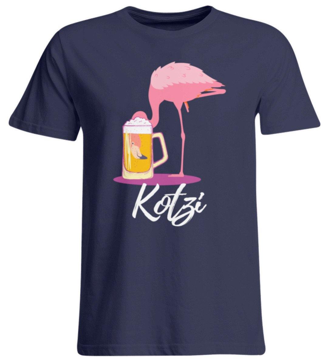 Flamingo Kotzi - Words on Shirt - Übergrößenshirt