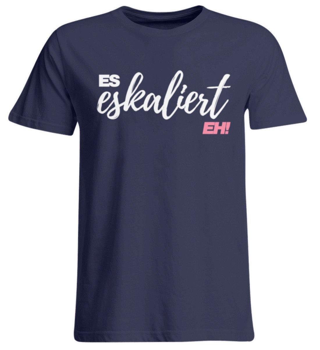 Es Eskaliert Eh - Words on Shirts (2) - Übergrößenshirt