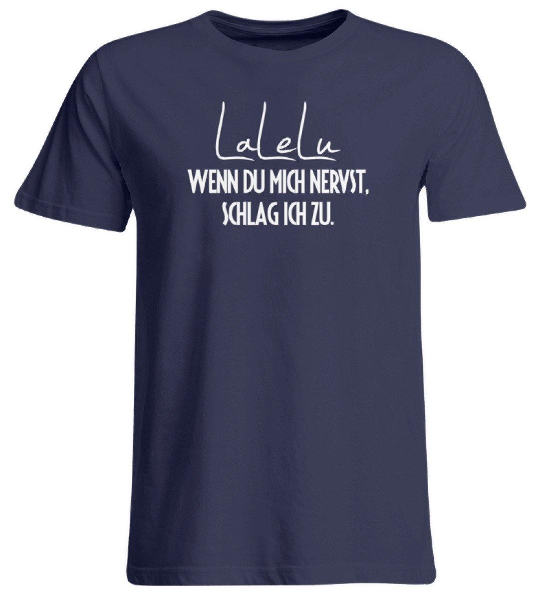 LaLeLu - Schlag ich zu - Words on Shirts - Übergrößenshirt