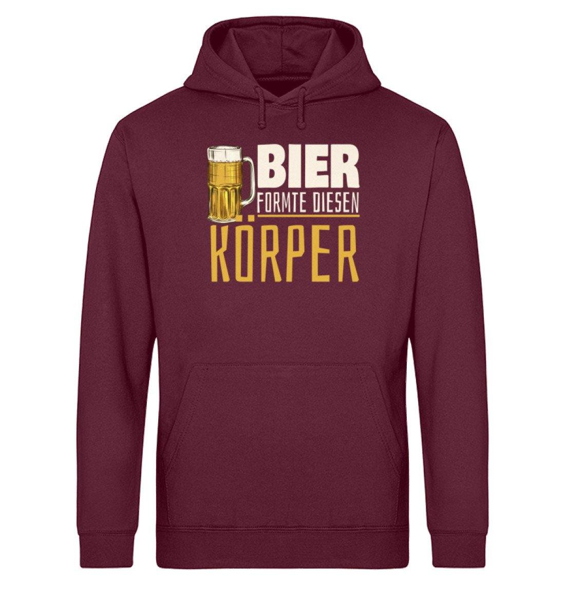 Bier formte diesen Körper - Unisex Organic Hoodie