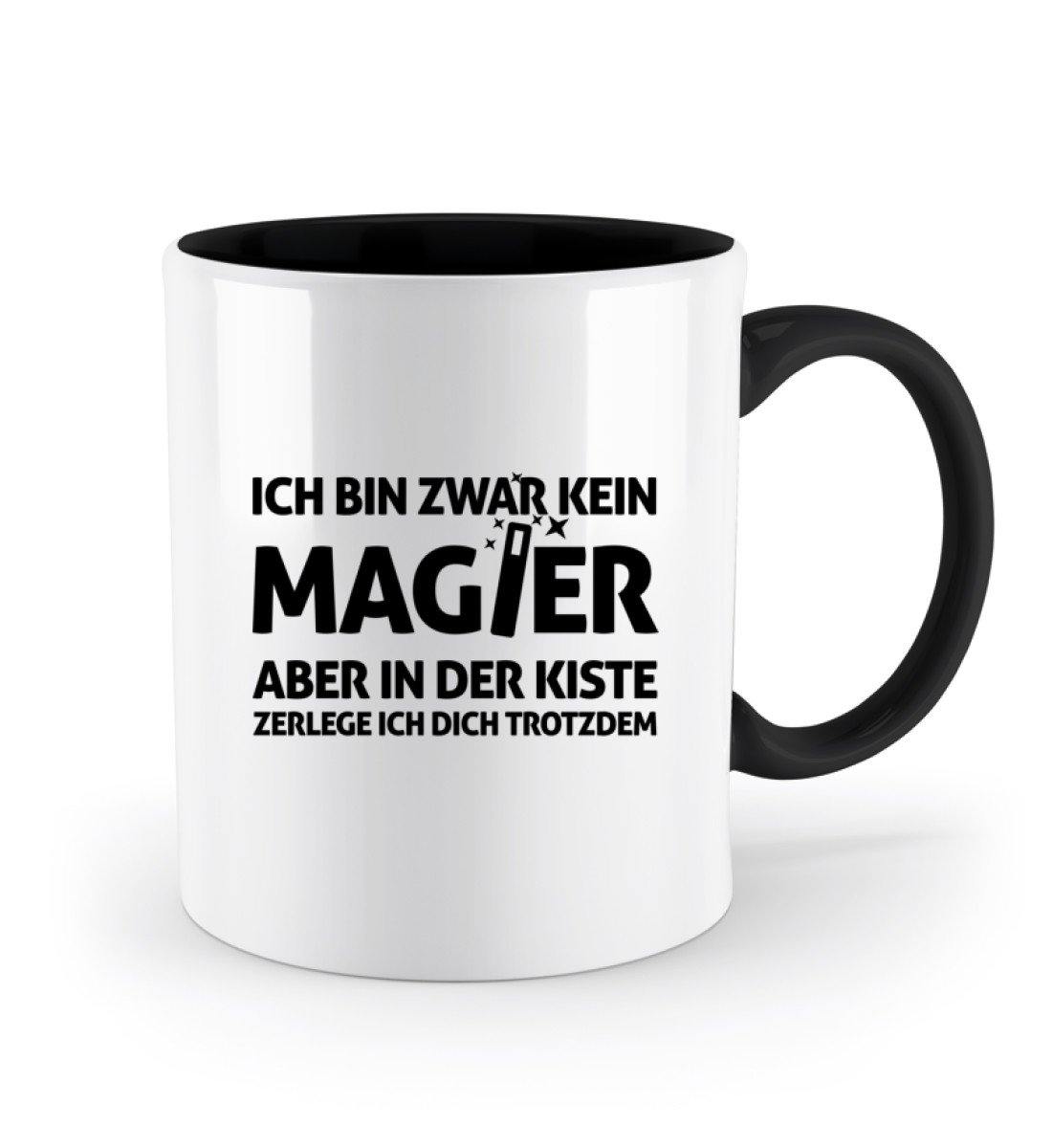Magier Kiste . - Words on Shirts - Tasse - Zweifarbige Tasse