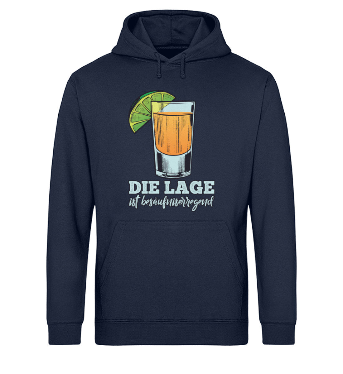 Die Lage ist besäufniserregend - Unisex Organic Hoodie