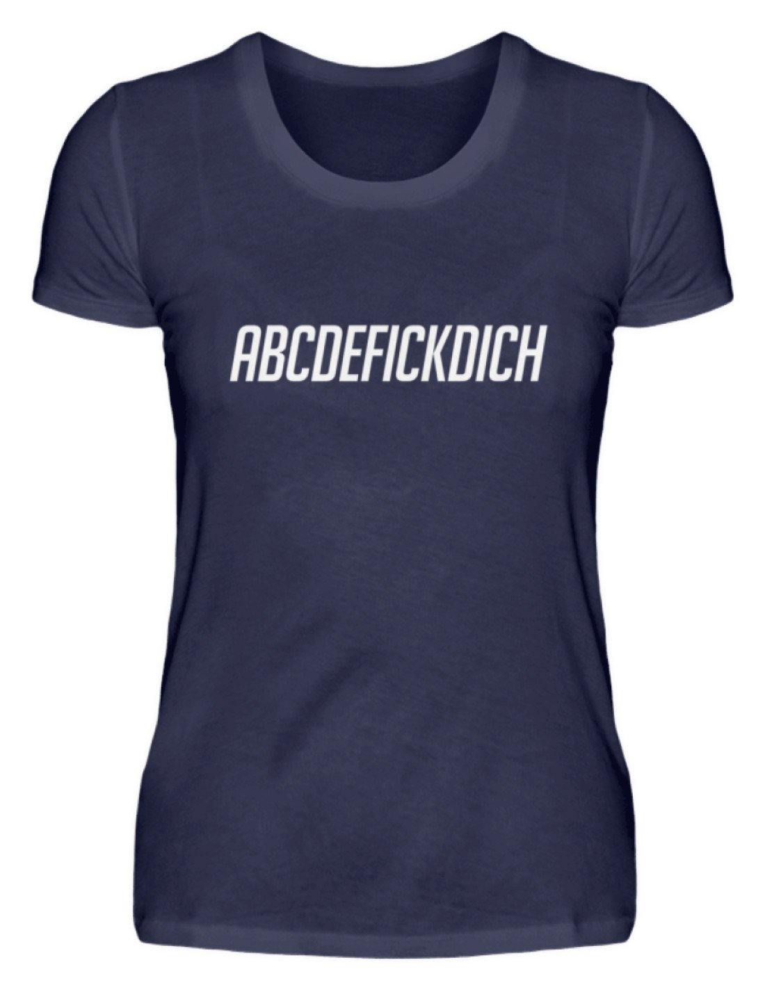 ABCDEF......... Words on Shirts - Damenshirt