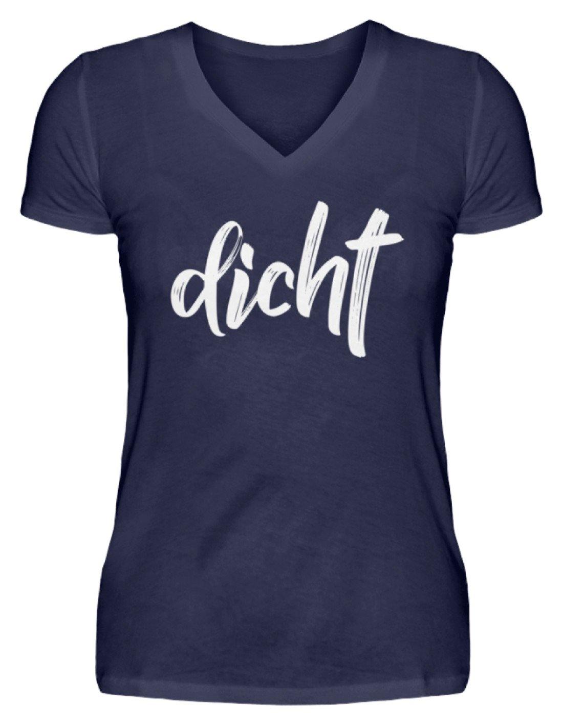 dicht Shirt - V-Neck Damenshirt