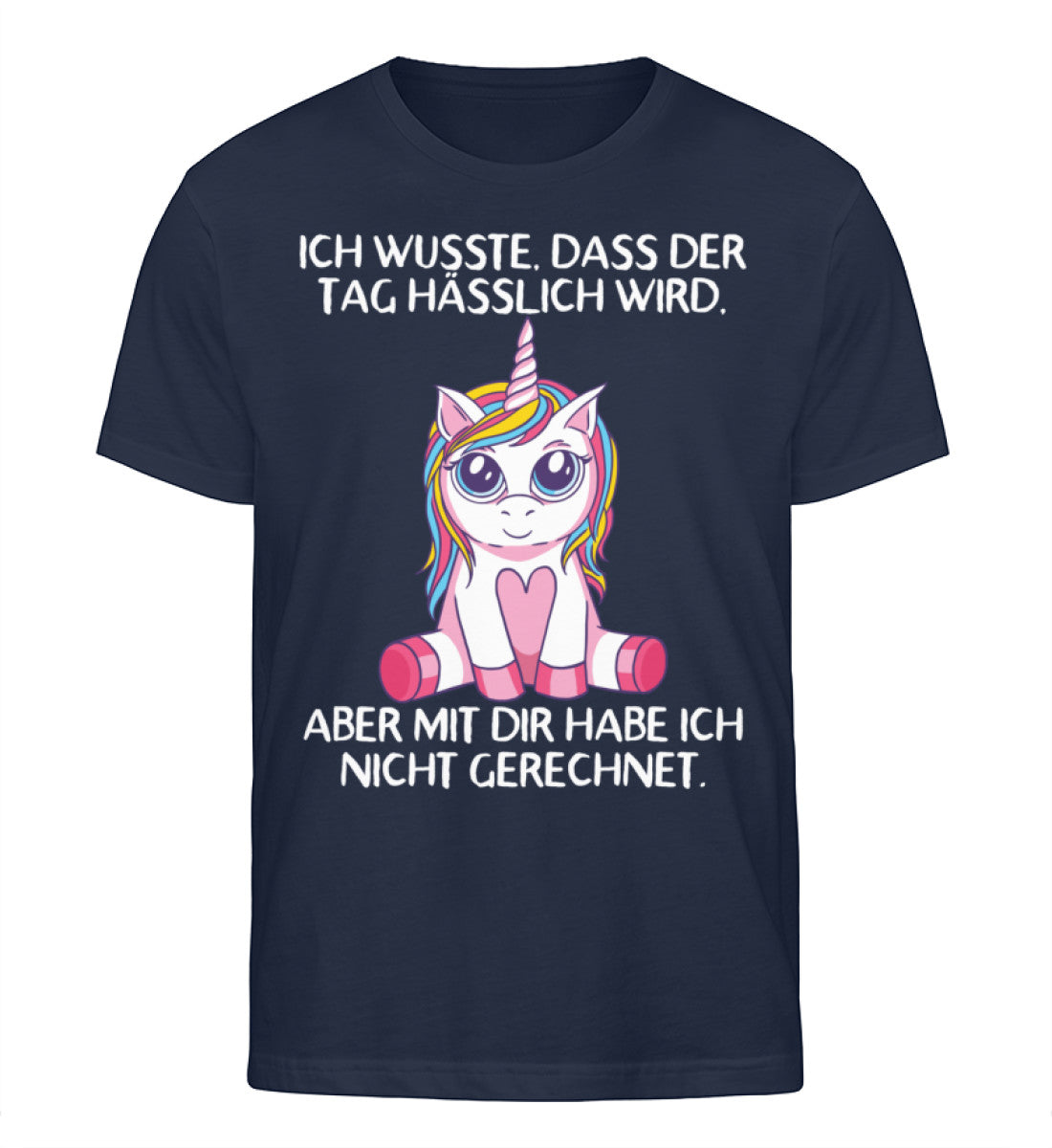 Das der Tag hässlich wird - Einhorn TF - Herren Organic Shirt