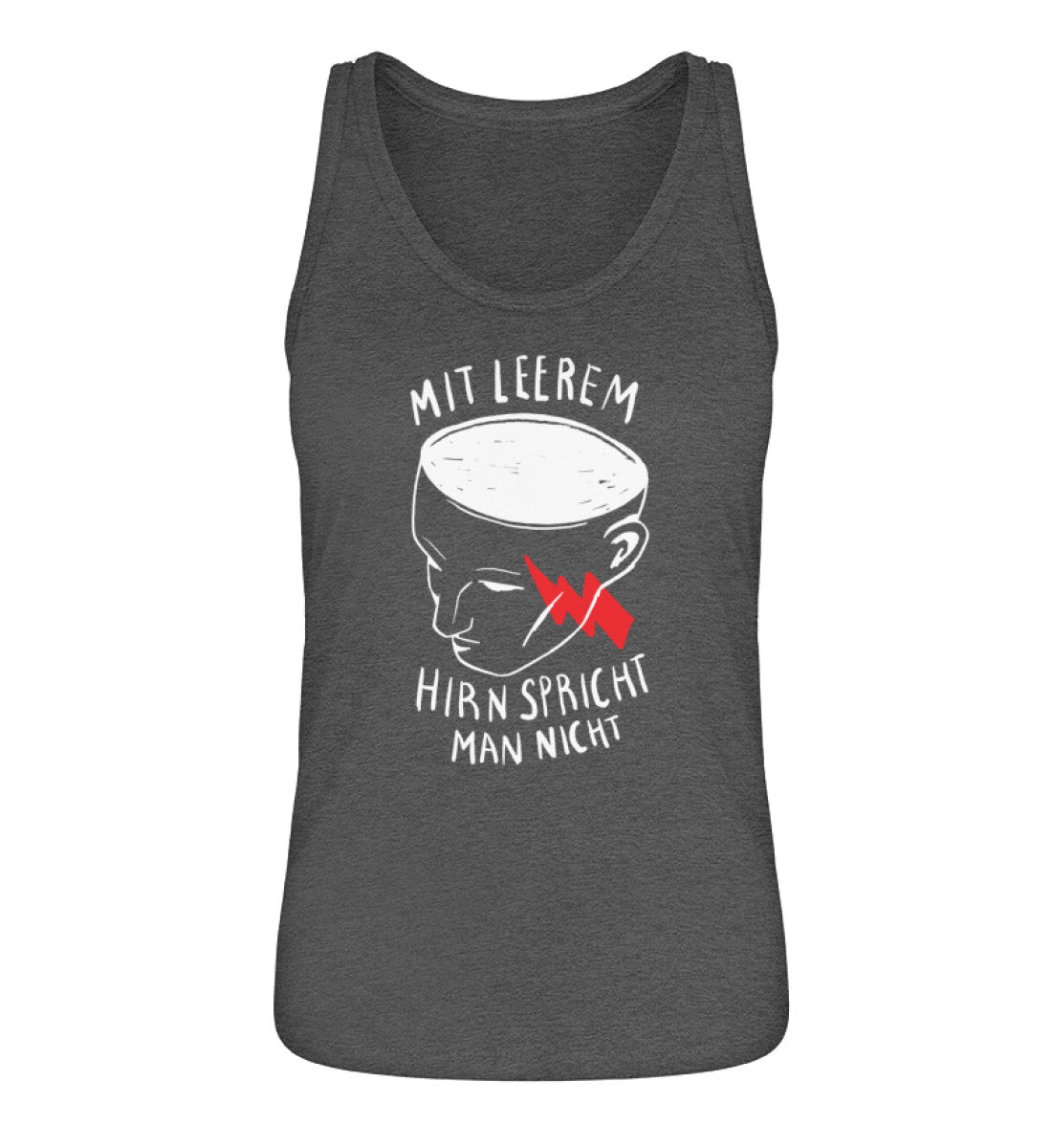Mit leerem Hirn - Spricht man nicht - Damen Premium Organic Tanktop ST/ST