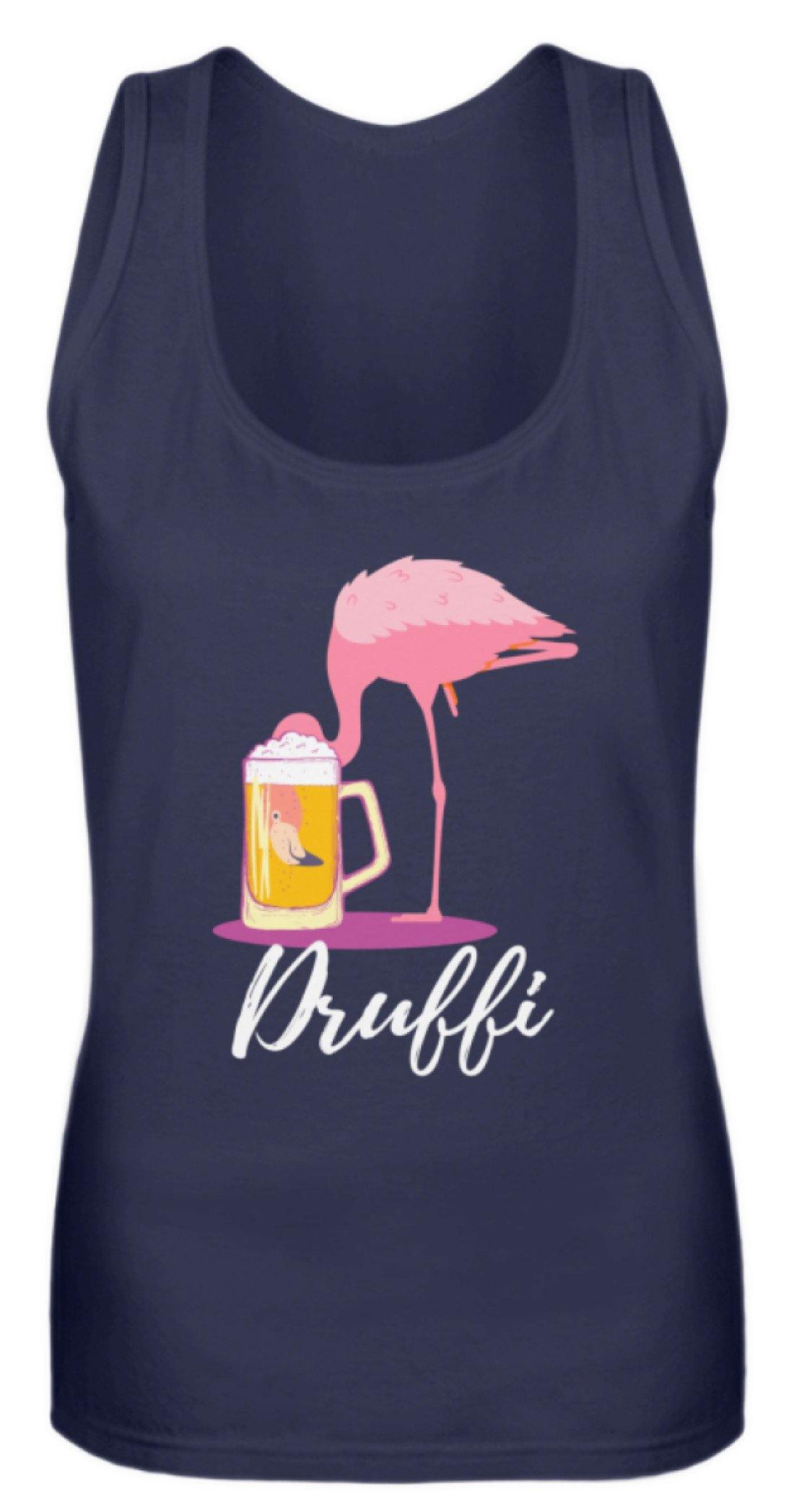 Flamingo Druffi - Words on Shirt - Frauen Tanktop