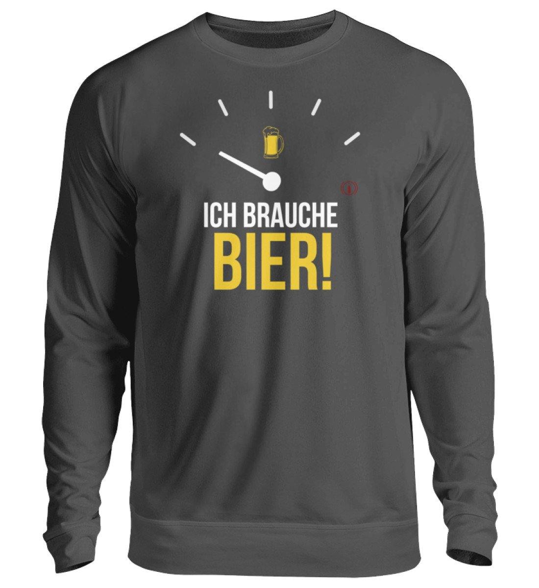 Ich brauche Bier - Tacho - Unisex Pullover