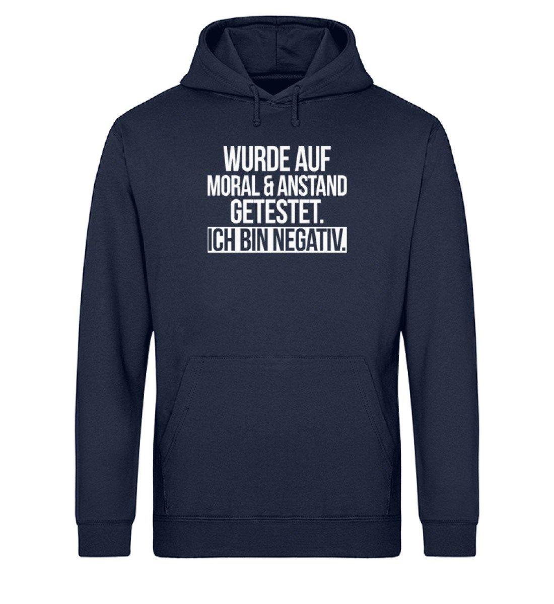 Moral & Anstand getestet - Negativ - Unisex Organic Hoodie