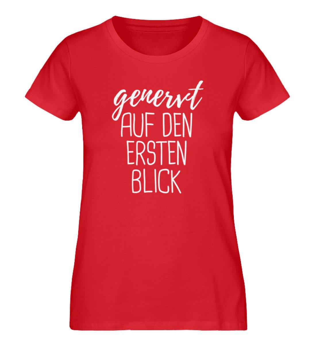 Genervt ersten Blick Words on Shirts PR - Damen Premium Organic Shirt