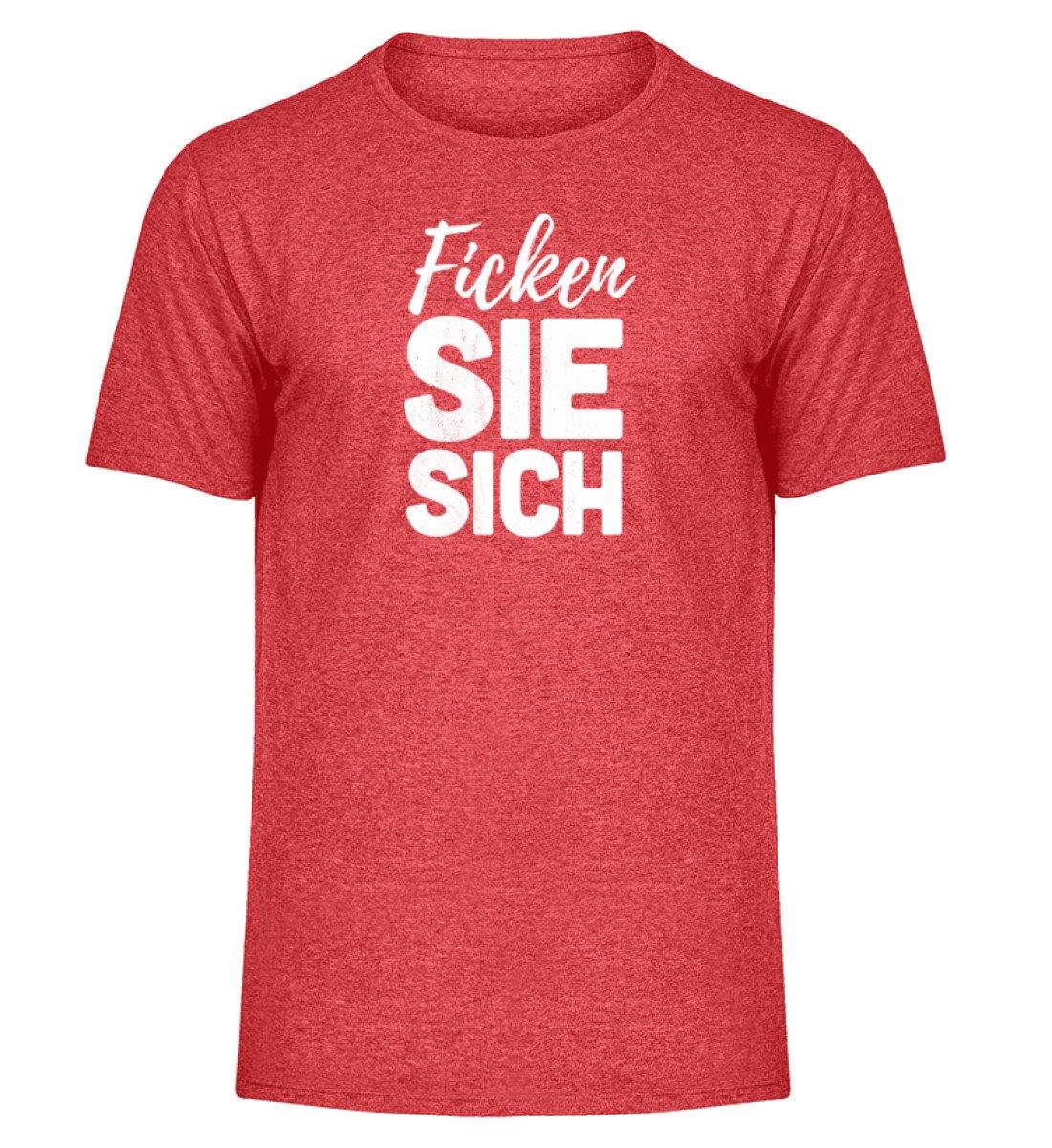 F!cken Sie sich - Words on Shirts - PR - Herren Melange Shirt