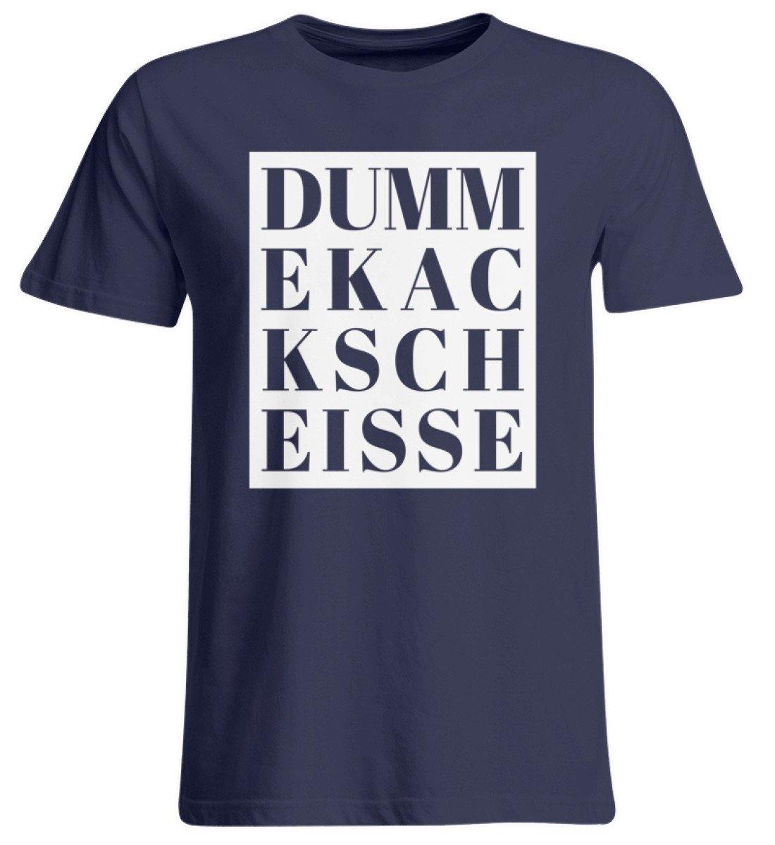 DUMM EKAC KSCH EISSE - Übergrößenshirt