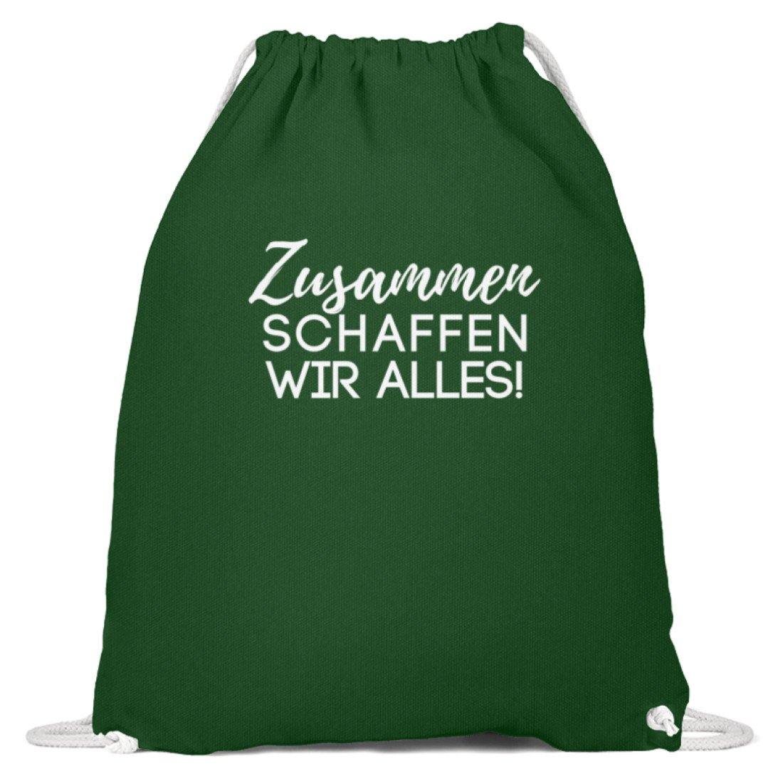 Zusammen schaffen wir alles - Baumwoll Gymsac