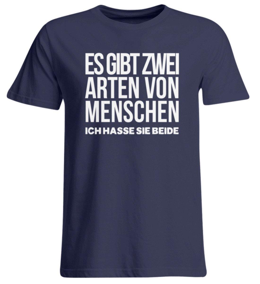 2 ARTEN MENSCHEN - WORDS ON SHIRTS - Übergrößenshirt