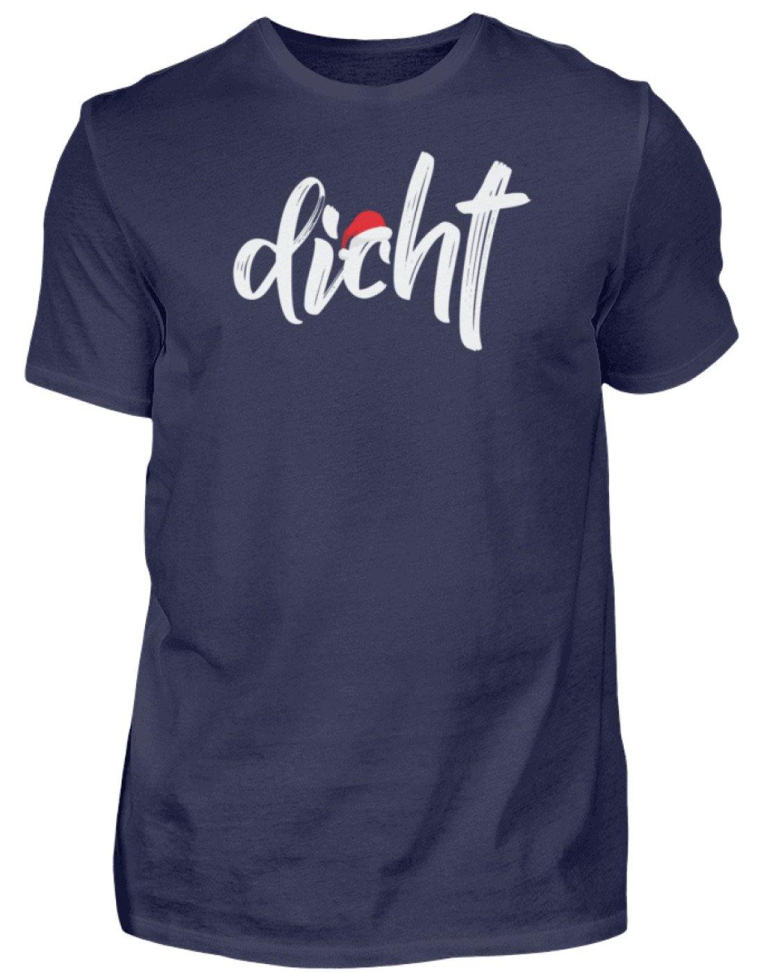 Hacke - Hacke Dicht - Words on Shirt - Herren Shirt