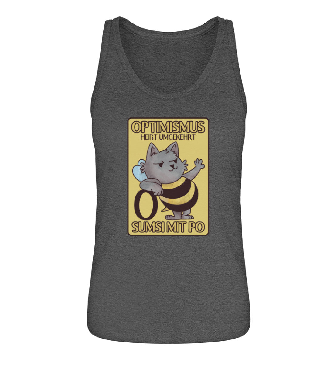 Optimismus heißt umgekehrt Sumsi mit Po - Damen Premium Organic Tanktop ST/ST