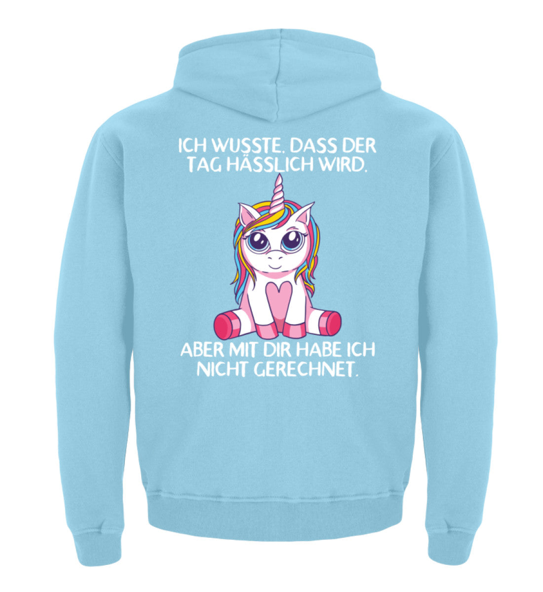Dass der Tag hässlich wird - Einhorn TF - Kinder Hoodie