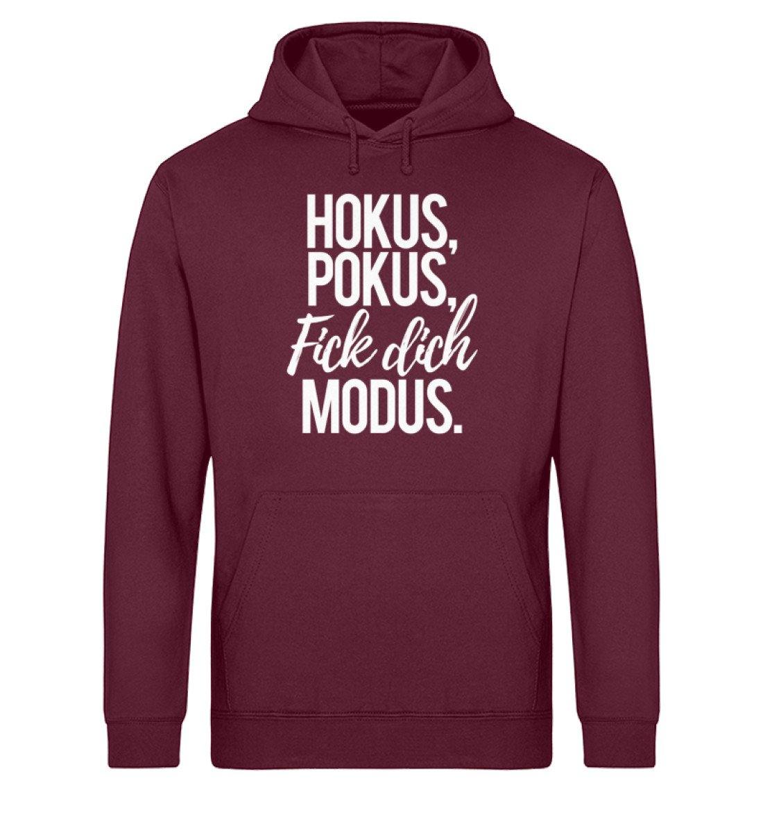 HOKUS POKUS F!CK DICH MODUS (XS - 4XL) - Unisex Organic Hoodie
