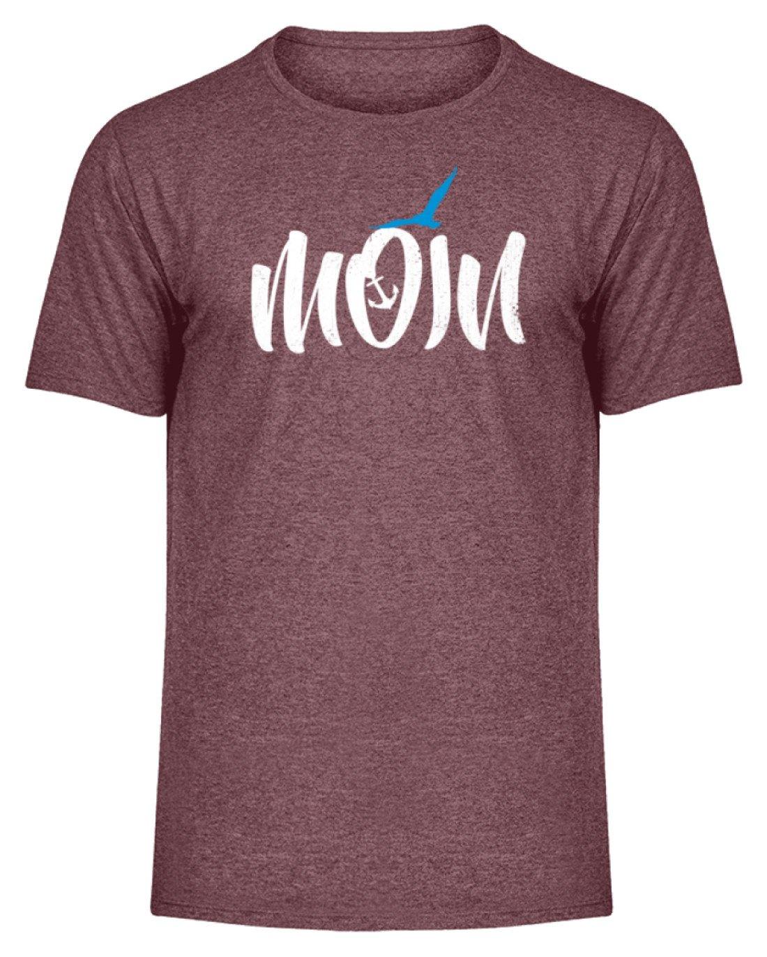 Moin Anker Möwe - Norddeutsch - Herren Melange Shirt