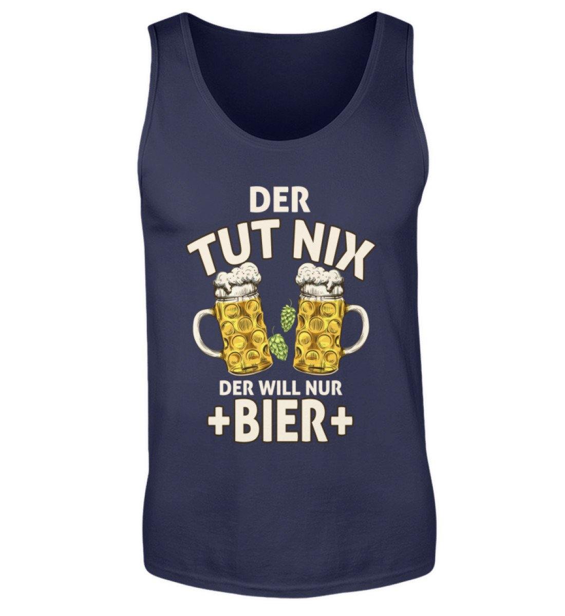 Der tut nix, der will nur Bier - Herren Tanktop