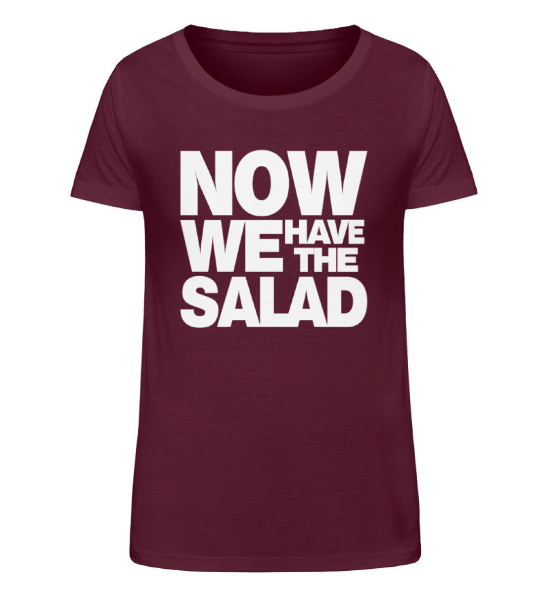 Now we have the salad - Damen Organic Shirt