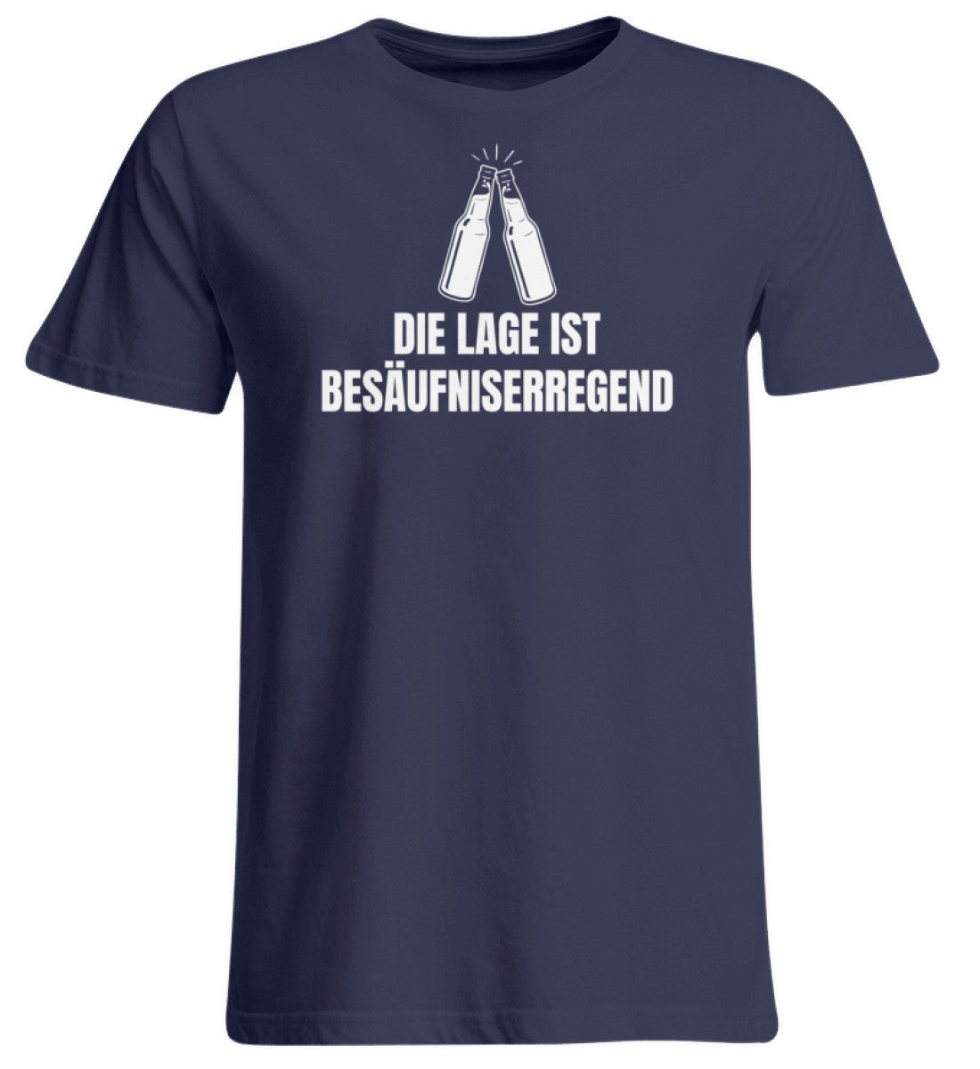 Die Lage ist besäufniserregend - Übergrößenshirt