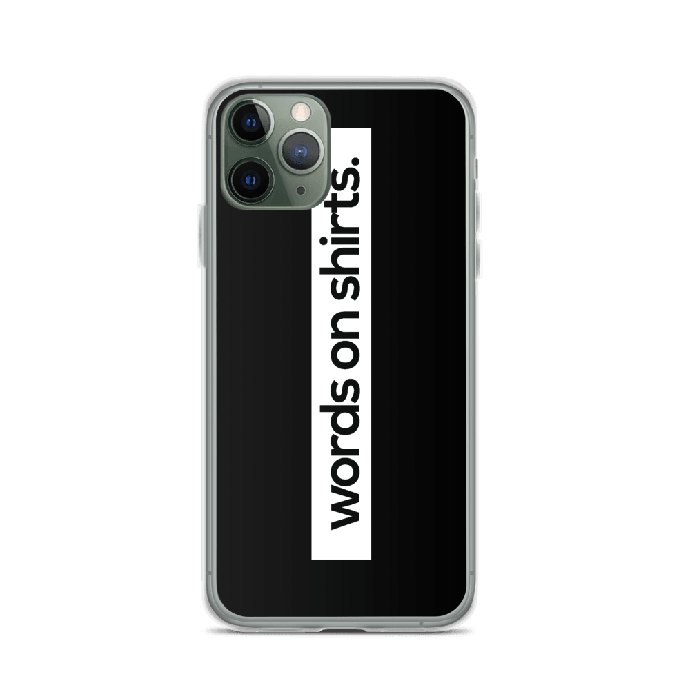 iPhone Hülle - Words on Shirts